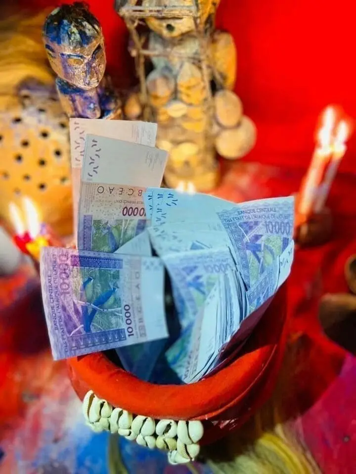 calebasse de multiplication d'argent